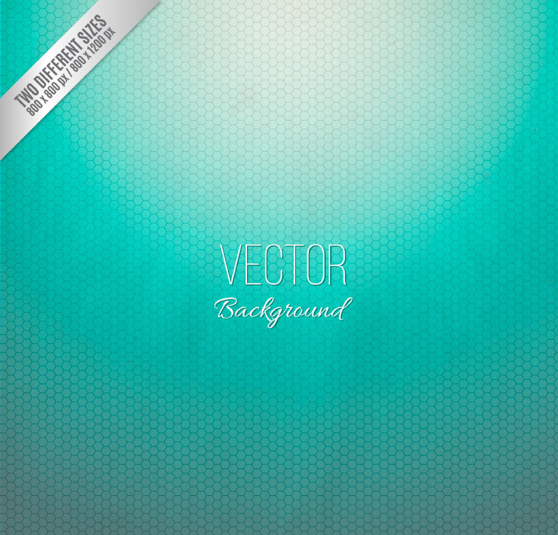 Green honeycomb pattern background vector material
