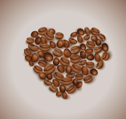 Vector love beans combination
