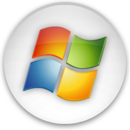 Windows vista round LOGO series of multi-color transparent PNG icon