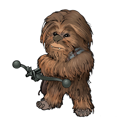 Star Wars cartoon version of super icon transparent png Download Free