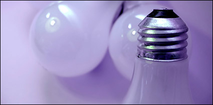 Incandescent bulbs picture material