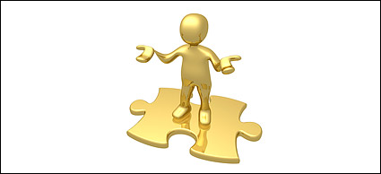 3D puzzles with the little picture material-2