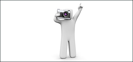 3D pictures little picture material