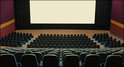 Quiet cinema picture material