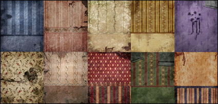 Continental dilapidated walls wallpaper picture material-2
