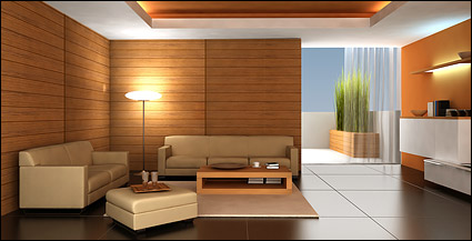 Beautiful home interior picture material-5