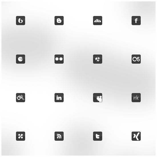 RSS feed twitter facebook png icon