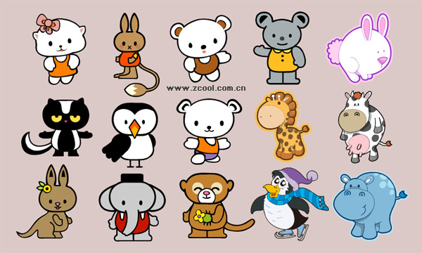 Cartoon Images Of Rabbits. keyword: Vector cartoon