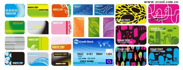 credit cards designs. card design line of credit