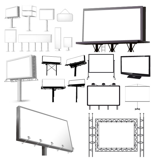 Billboard Vector Free