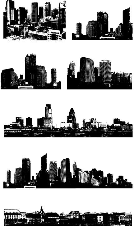 black and white vector. vector Black and white