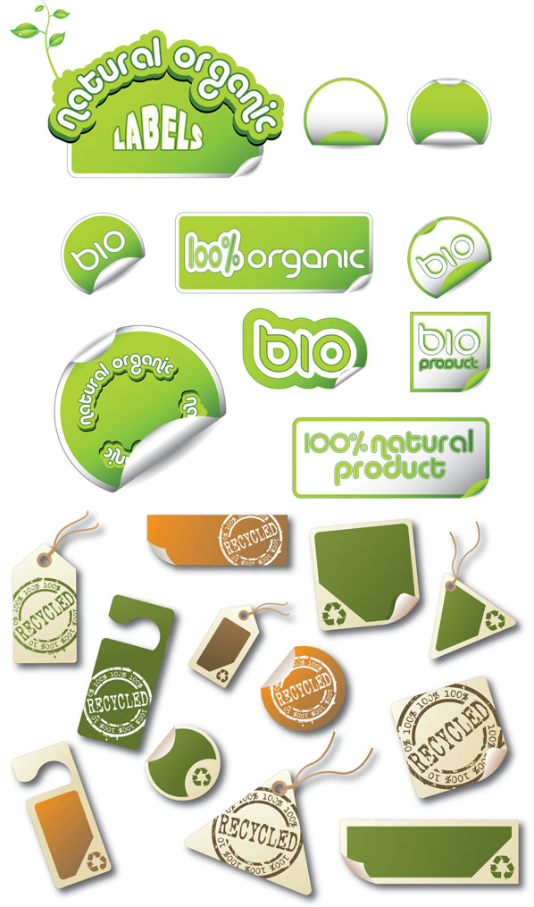 Vector Green Label