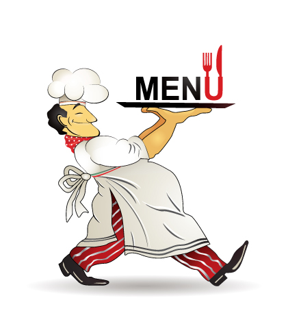 Free Download  on Restaurant Menu Design Vector Clip Chef Download Free Vector Psd Flash