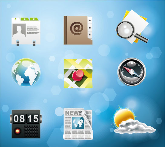 Very delicate system icon Vector -5