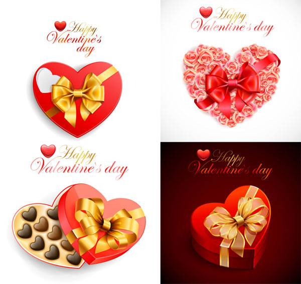 Valentines Day Hearts Clip Art. Keywords: Valentine#39;s Day