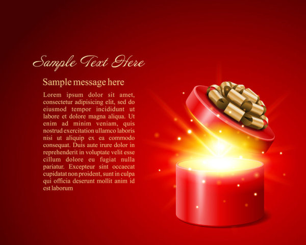 Gorgeous festive background 03 - vector