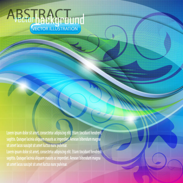 Dynamic flow line pattern 01 - vector material