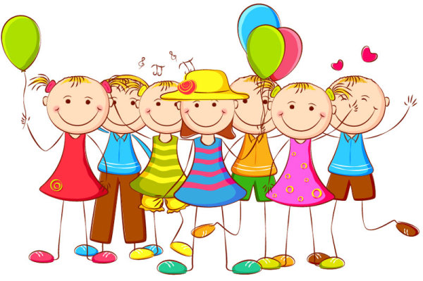 Cartoon student illustrator 02 - vector material