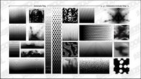 Go Media production Set12-reticulate pattern background