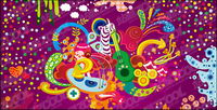 Cute tendance illustration vectorielle matriel-2