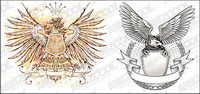 Eagle vecteur matriel de conception