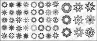 Plusieurs circulaire vecteur matriel
