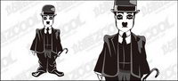 Chaplin vecteur matriel