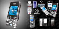 AI format du tlphone mobile vecteur matriel