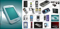 cdr format du tlphone mobile vecteur matriel