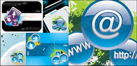 Computer network illustration vectorielle matriel