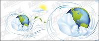 Ville illustration vectorielle de la terre, du matriel