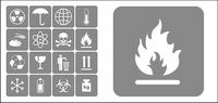Grficos vectoriales para el material de embalaje
