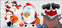 Santa Claus belle vecteur matriel