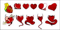 Le coeur du diable Vector matriel