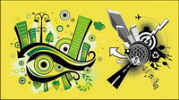 Vector illustration de matriel urbain