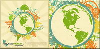 Sujet terre mare illustration vectorielle matriel