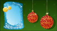 Dcoration de Noël 2 vecteur lment matriel