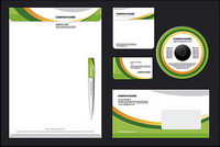 Easy entreprise modle vecteur VI matriel