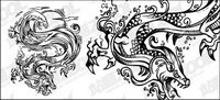 Fierce dragon vecteur matriel