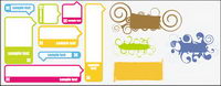 tabln de anuncios de material de decoracin