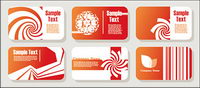Mode carte template vecteur matriel