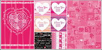 modle vecteur matriel cute amour