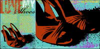 Love hauts talons vecteur matriel