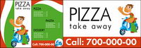 Pizza shop vecteur image d