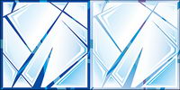 Vector verre fissur matriel