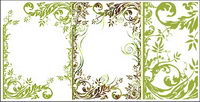 Fashion modle vectoriel frontire matriel