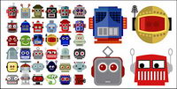 Vector nombre tte du robot matriel