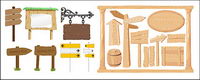 Vector signes et babillard matriel