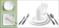 White table vecteur matriel