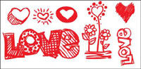 Da de San Valentn vector